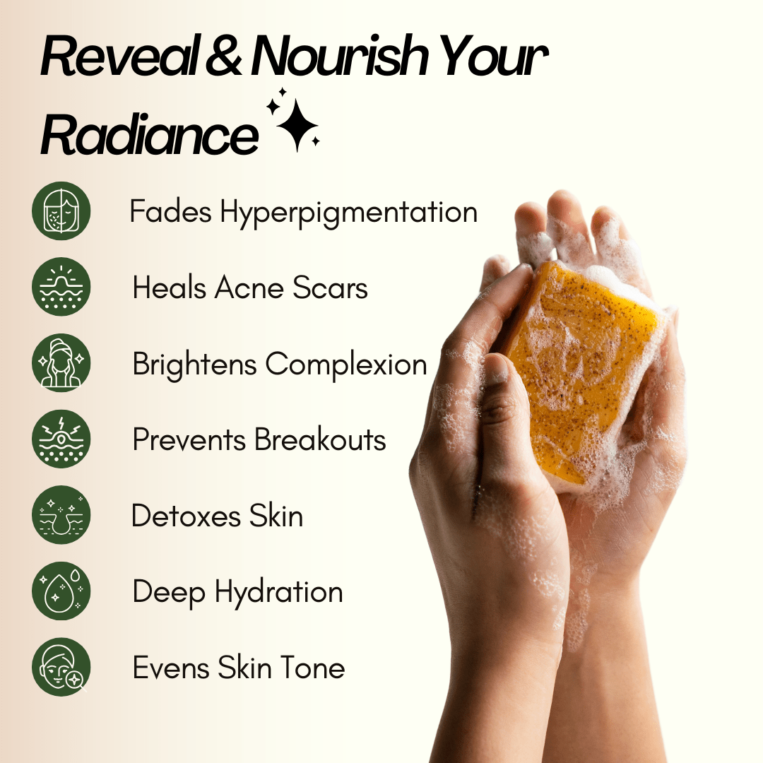 Sage & Stone Turmeric and Kojic Acid Brightening Bar - Sage & Stone
