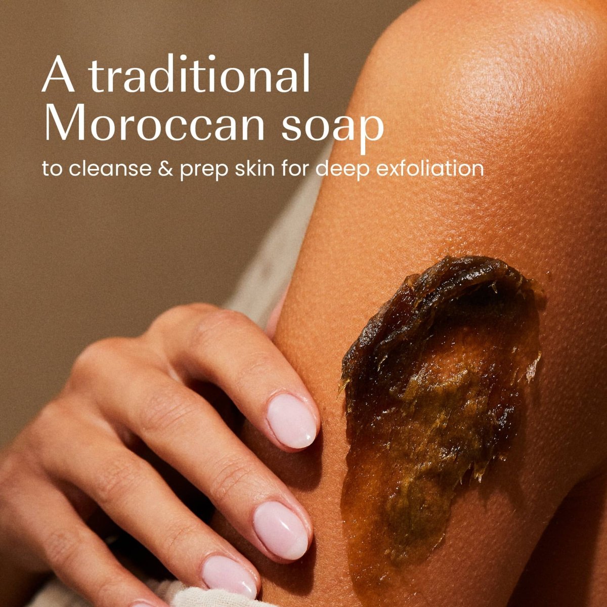 Moroccan Black Soap (Beldi Soap) With Argan And Rose - Sage & Stone